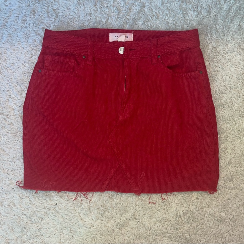Red Pacsun skirt